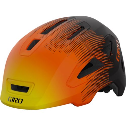 bell 7084249 infant sprout bike helmet orange tang drake Melon Kids Bicycle Toddler Rainbow Orange  Melon World GmbH mold construction keeps it lightweight and well ventilated Bell Sprout Toddler Bike Helmet