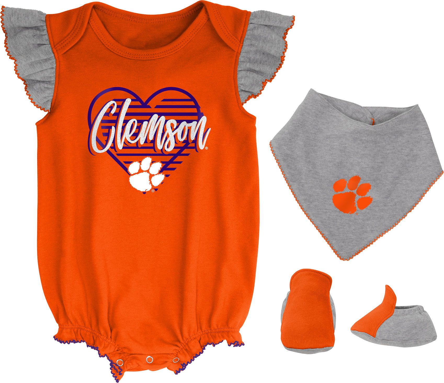 Gen2 Newborn Clemson Tigers All the Love 3-Piece Set product image