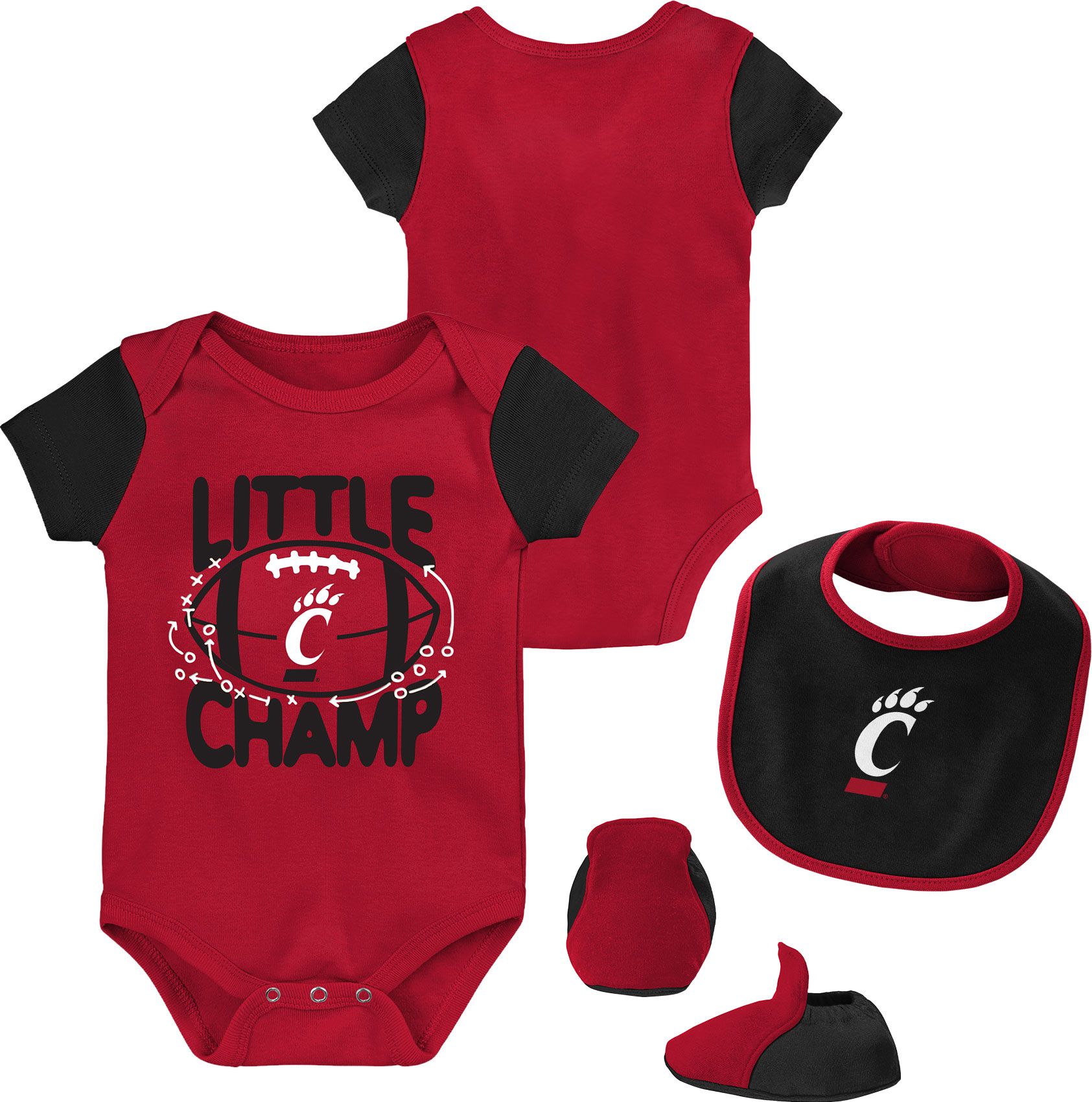 Gen2 Newborn Cincinnati Bearcats Lil' Champ 3-Piece Set product image