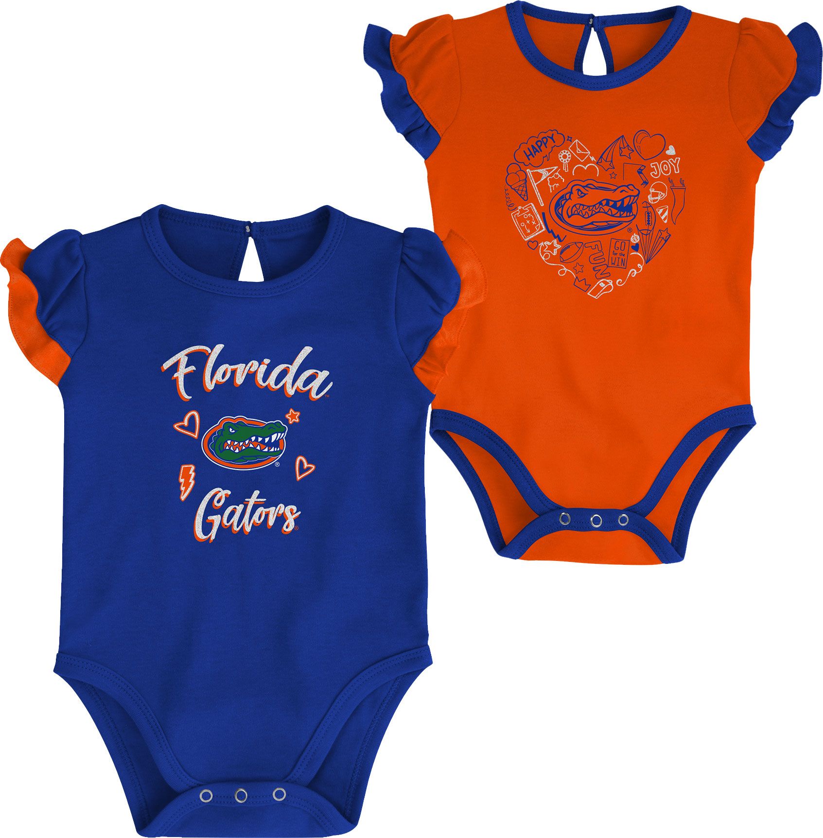 Gen2 Infant Florida Gators 2 Much Love 2-Piece Creeper Set product image