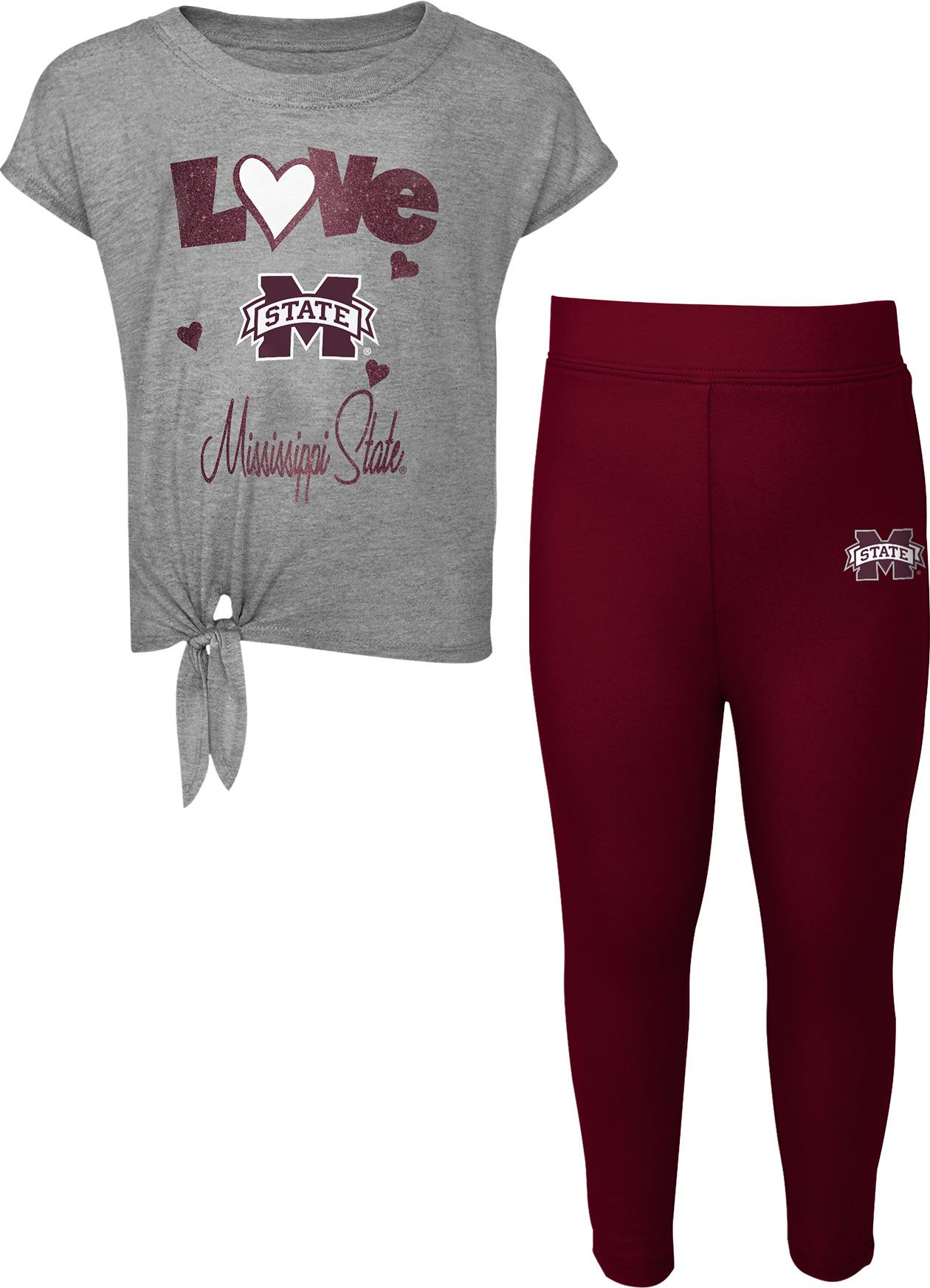 Gen2 Infant Mississippi State Bulldogs 4Ever Love 2-Piece Set product image