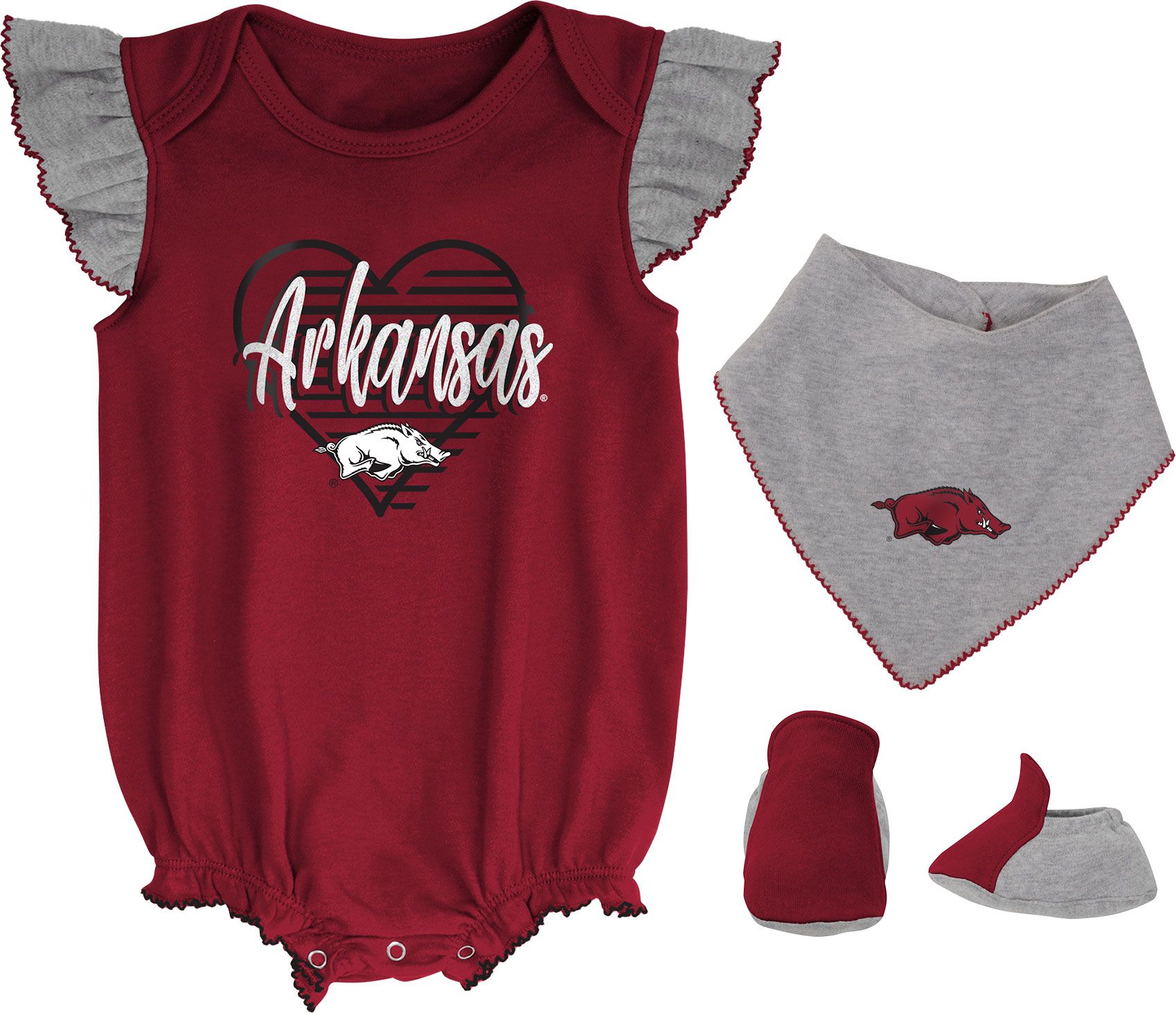 Gen2 Newborn Arkansas Razorbacks All the Love 3-Piece Set product image