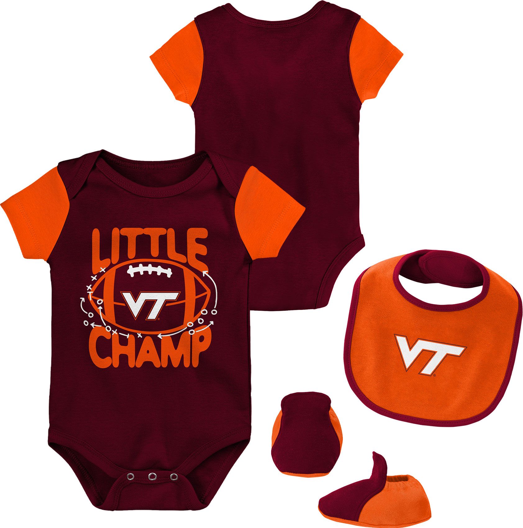 Gen2 Newborn Virginia Tech Hokies Lil' Champ 3-Piece Set product image