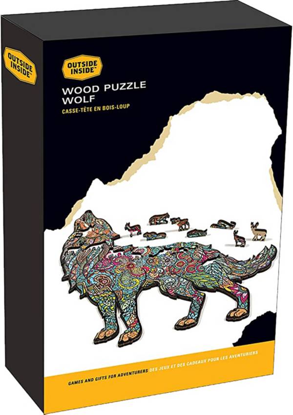 GSI Outdoors Wood Puzzle - Wolf product image
