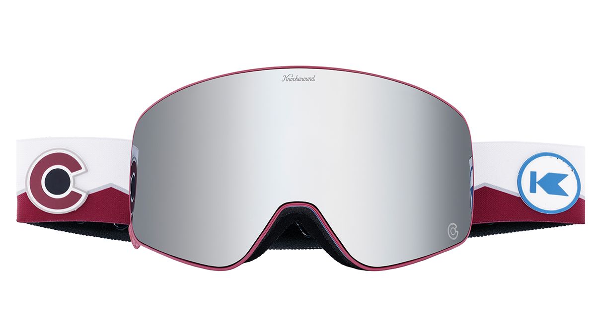 Knockaround Unisex Colorado Avalanche Slingshot Goggles product image