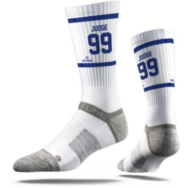 sorry, Strideline Men's New York Yankees Aaron Judge Premium Crew Sock is currently out of stock