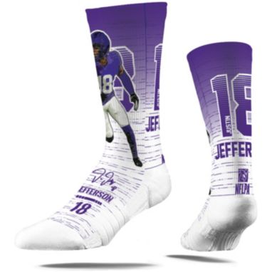 sorry, Strideline Minnesota Vikings Justin Jefferson Action Socks is currently out of stock