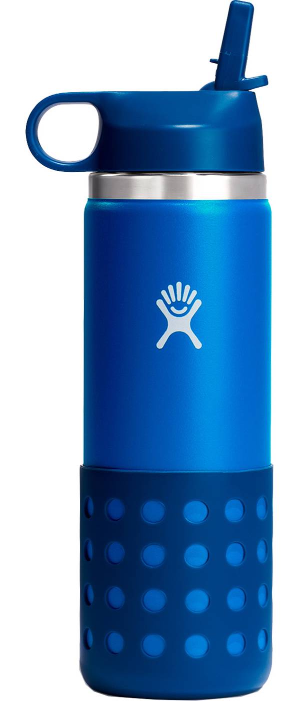 Hydro Flask 20 oz. Kids' Wide Mouth Bottle with Straw Lid and Boot
