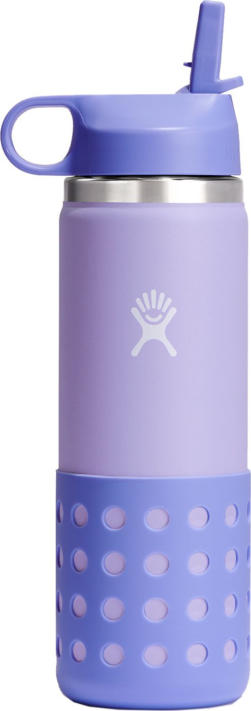 Hydro Flask 20 oz. Kids' Wide Mouth Bottle with Straw Lid and Boot