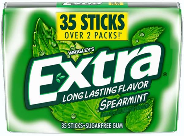 EXTRA Peppermint Sugarfree Chewing Gum, 35-Stick Mega Pack