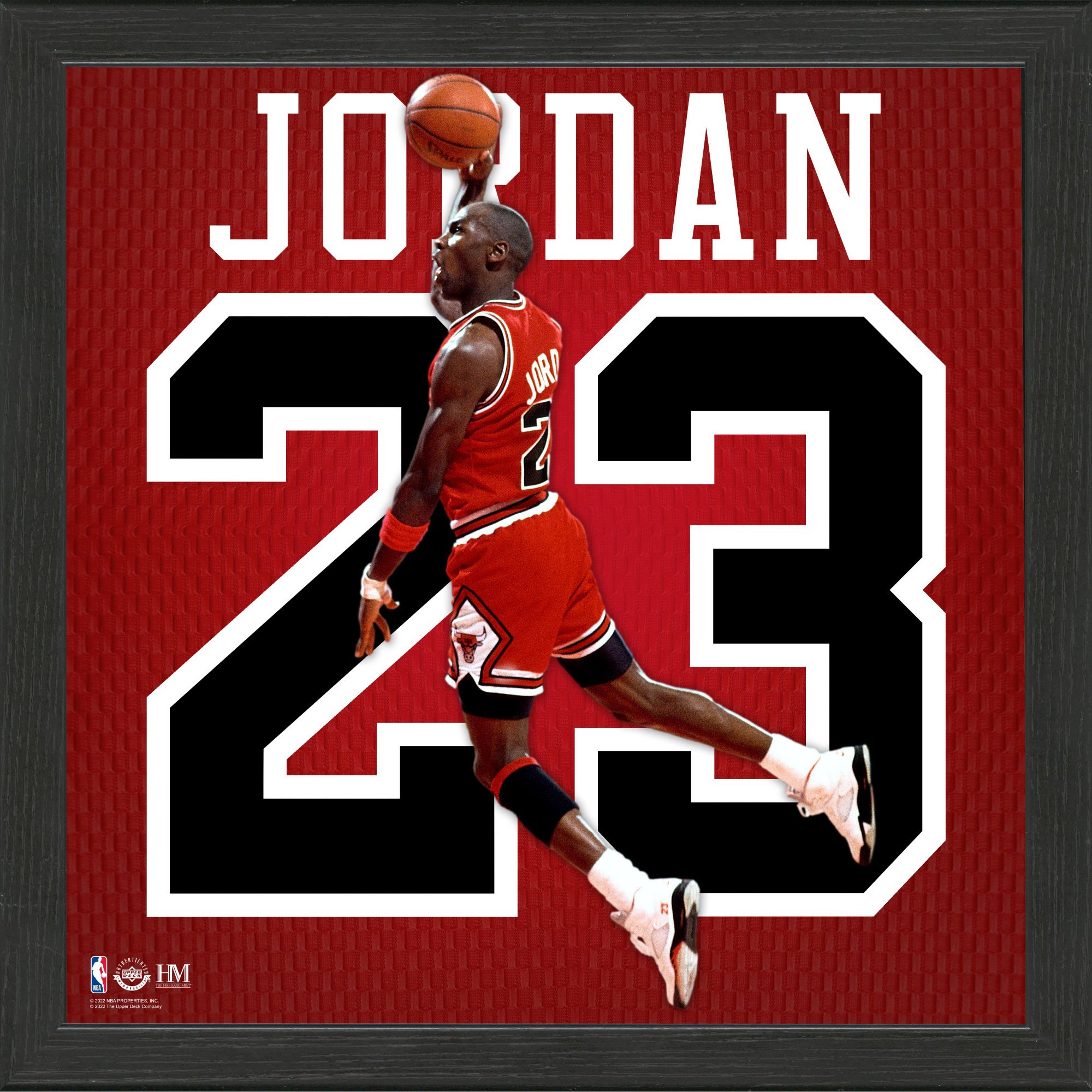 Highland Mint Chicago Bulls Michael Jordan Impact Jersey Photo