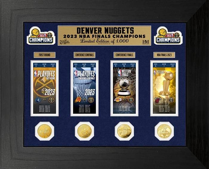 Men's New Era Navy Denver Nuggets 2023 NBA Finals Champions