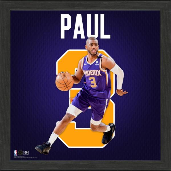 THE VALLEY PHOENIX SUNS VIOLET ORANGE CHRIS PAUL #3