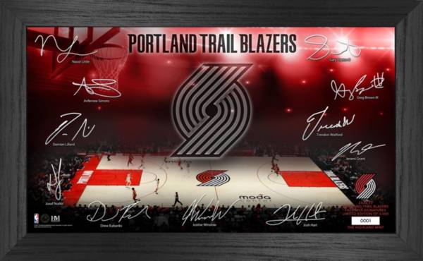 Highland Mint Portland Trail Blazers 2022-2023 Signature Court Photo Frame product image