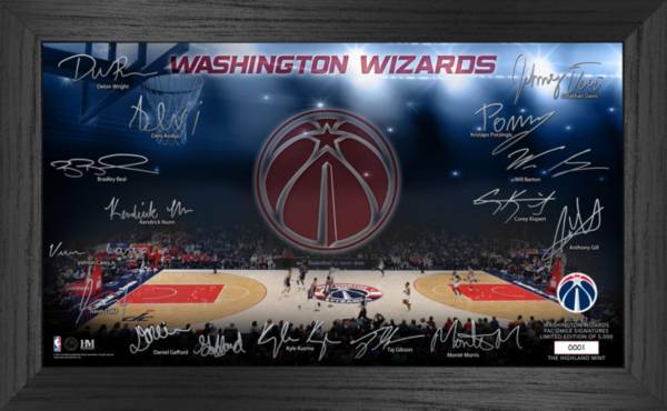 Highland Mint Washington Wizards 2022-2023 Signature Court Photo Frame product image
