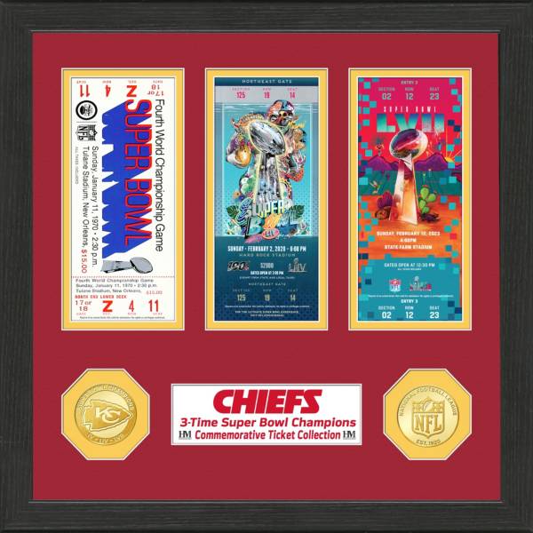 The Highland Mint | Patrick Mahomes Chiefs Super Bowl LVII Champions Bronze Coin Trophy Photo Mint