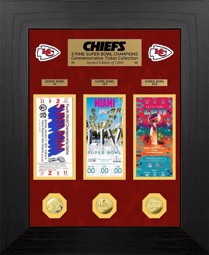 Kansas City Chiefs Super Bowl LVII Champions NFL Commemorative