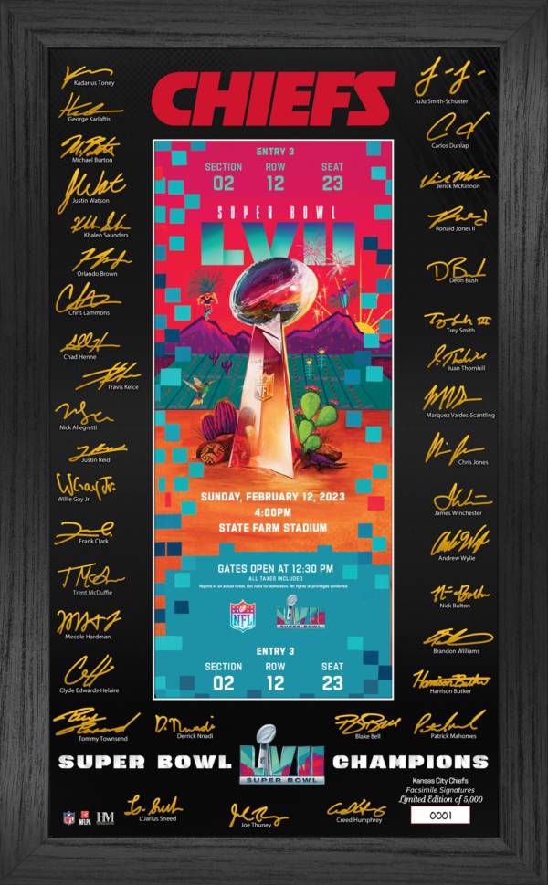 2021 Super Bowl LV 55 Commemorative Ticket Stub - Kansas City Tampa Bay  SECT 150