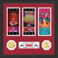 Kansas City Chiefs Super Bowl Champions Bronze Coin & Ticket