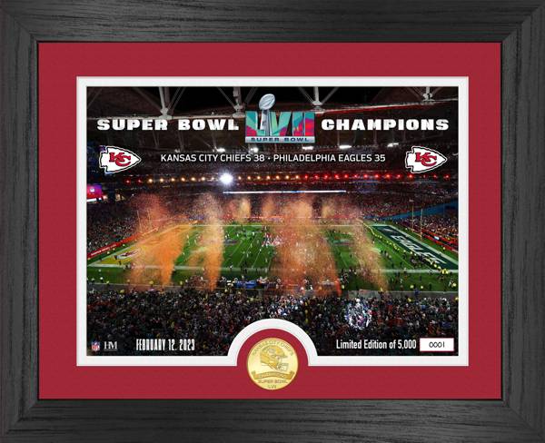 Highland Mint Super Bowl LVII Champions Celebration Kansas City Chiefs Bronze Coin Photo Mint product image