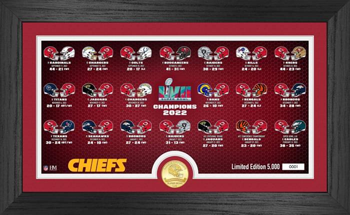  Framed Kansas City Chiefs Super Bowl LVII Champions