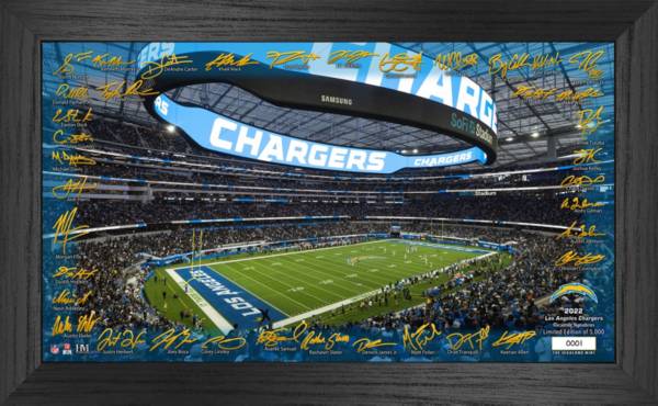 Highland Mint Los Angeles Chargers Signature Girdiron Collection product image