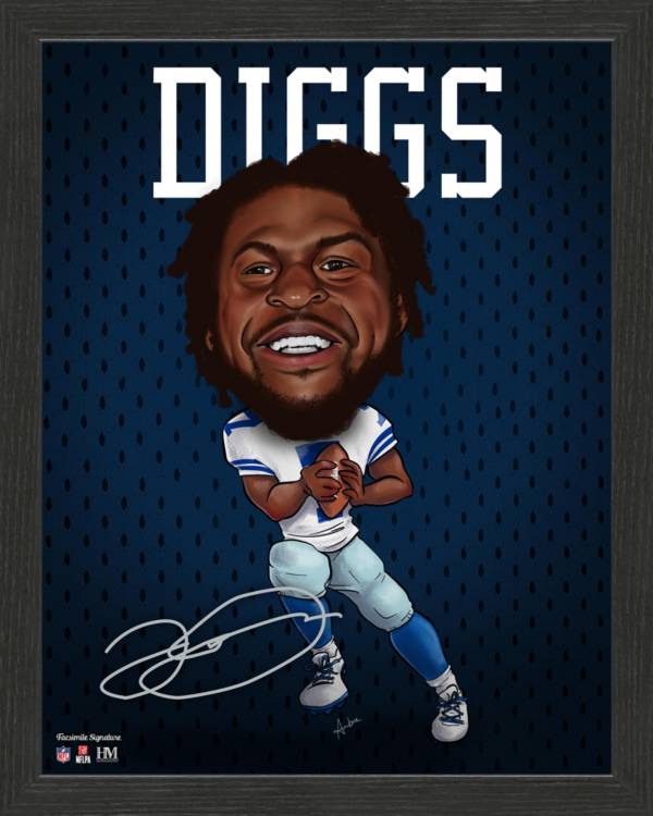 Trevon Diggs Dallas Cowboys Facsimile Signature Framed 11 x 14