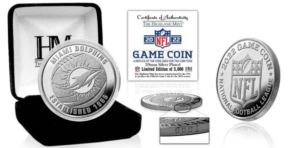 Highland Mint Miami Dolphins Game Coin product image