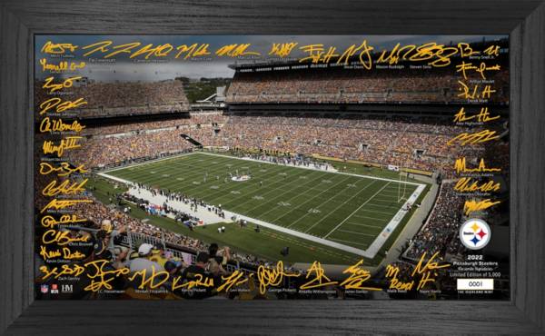 NFL Football Pittsburgh Steelers at Heinz Field Panoramic Photo Print