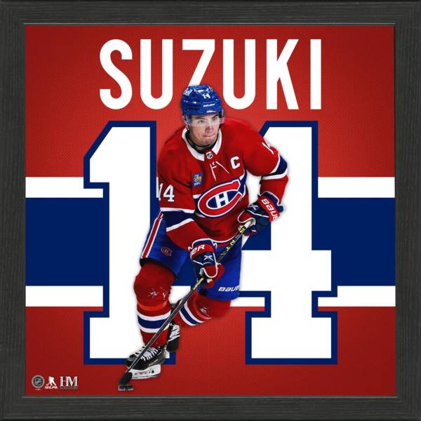 Nick Suzuki  Hockey players, Canadiens, Sports jersey
