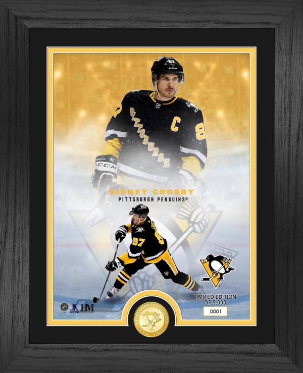 Highland Mint Pittsburgh Penguins Sidney Crosby Legends Bronze Coin Photo Frame product image