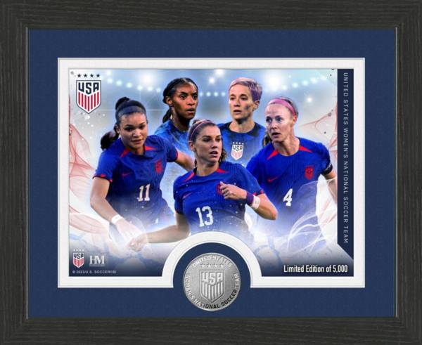 Highland Mint USWNT Team Force Silver Coin Photo Mint product image