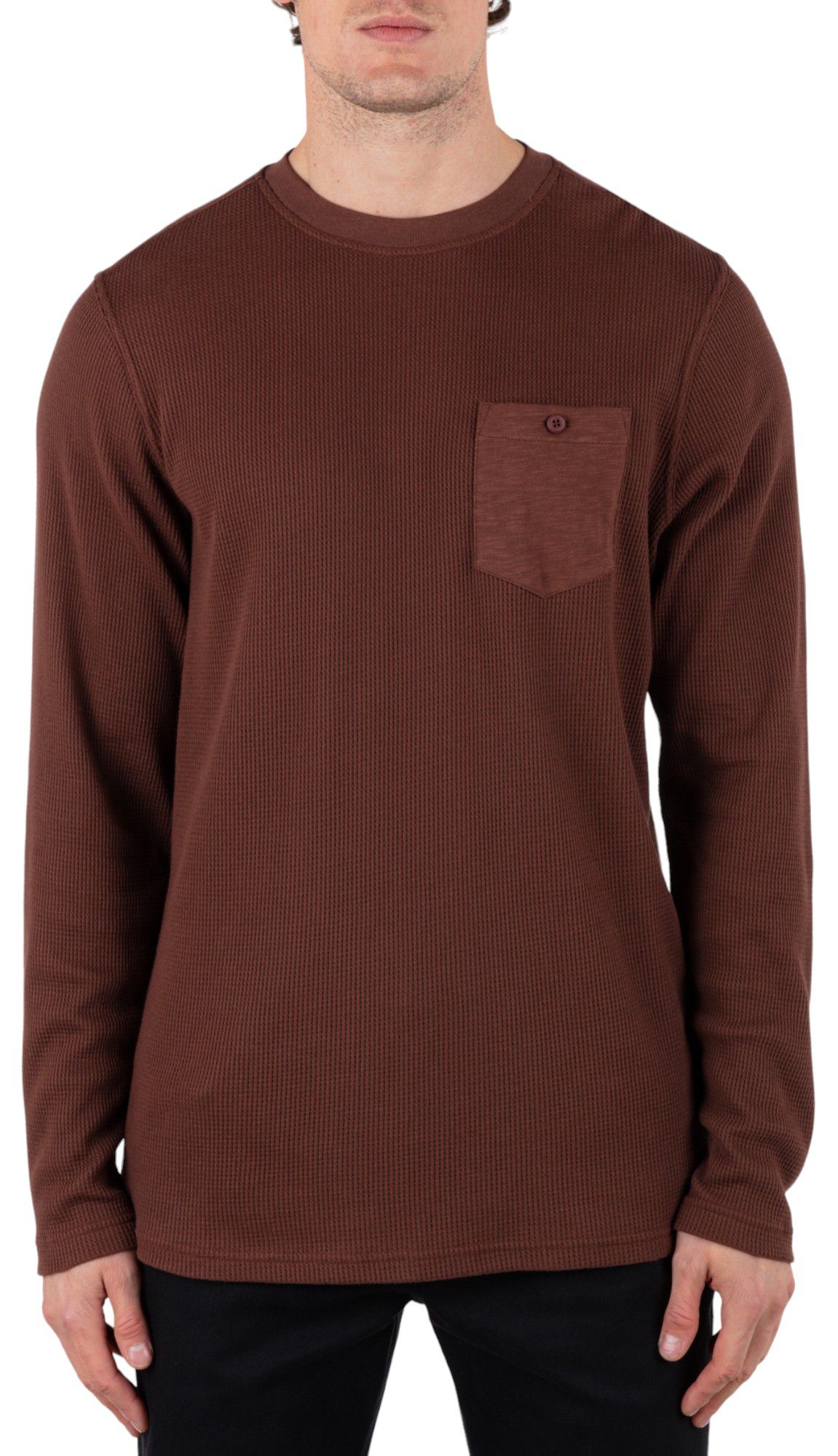 Hurley Men's Felton Thermal Crew Long-Sleeve Shirt product image