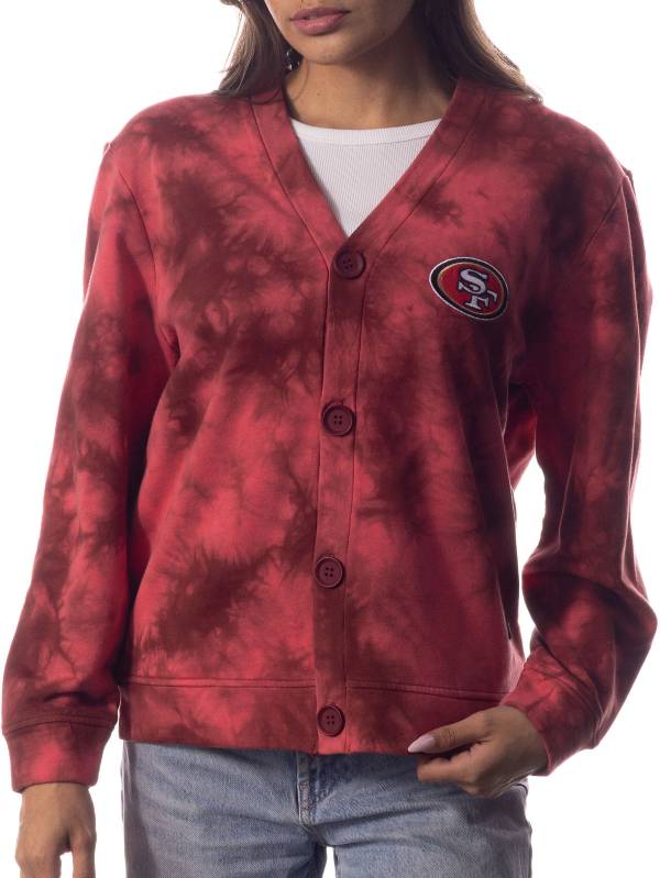 New Era San Francisco 49ers Women's Tie Dye Hoodie Sweatshirt 22 / M