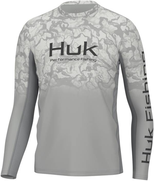 HUK Men's Icon X Inside Reef Fade Long Sleeve Shirt product image