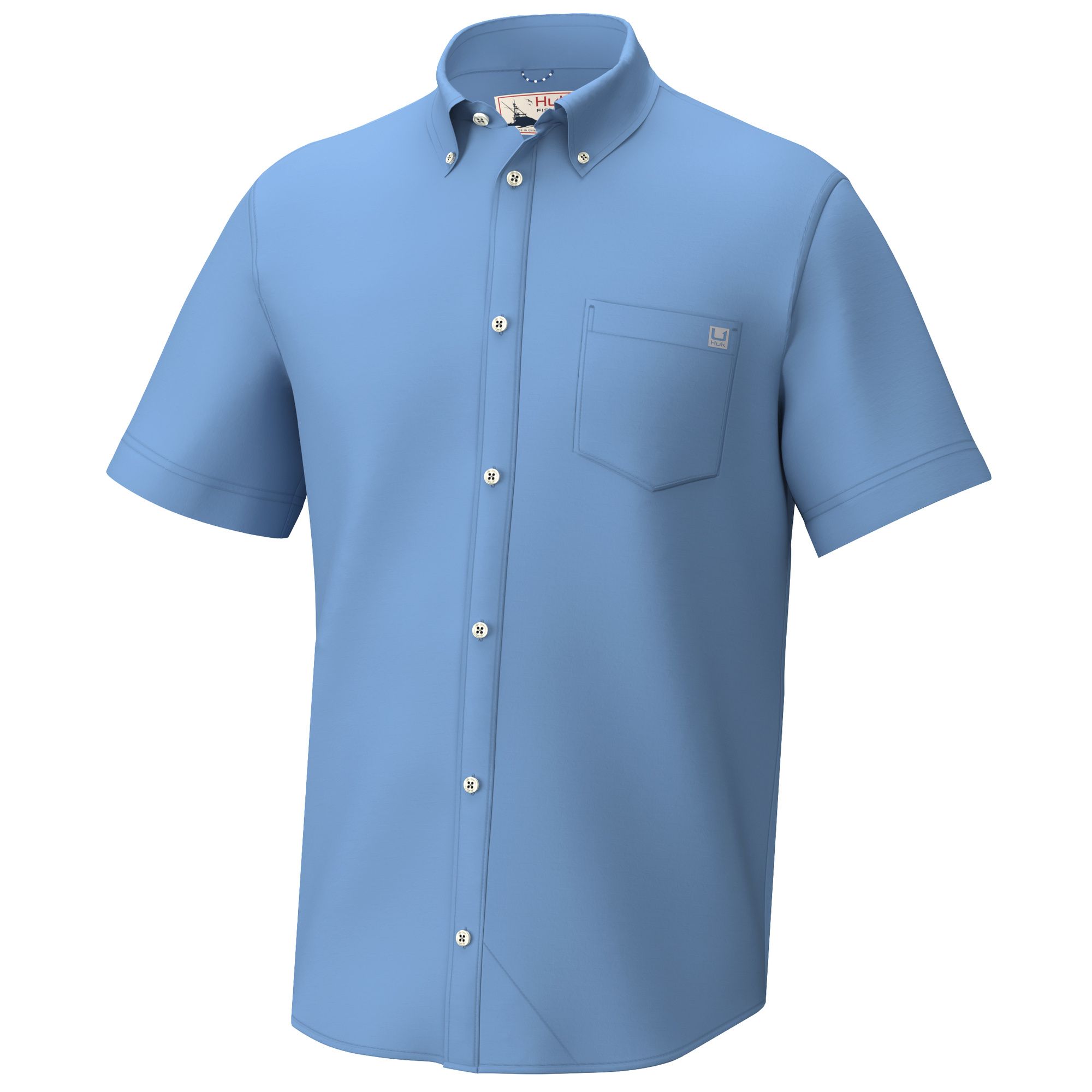 HUK Men's Kona Solid Short Sleeve Shirt product image