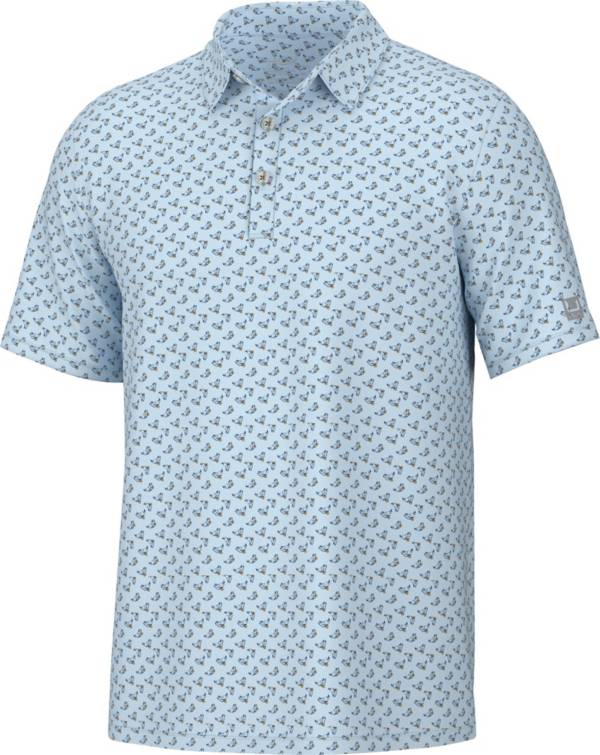 HUK Men's Polka Fish Pursuit Polo | Dick's Sporting Goods