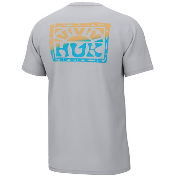 HUK Men's Tiki Border T-Shirt