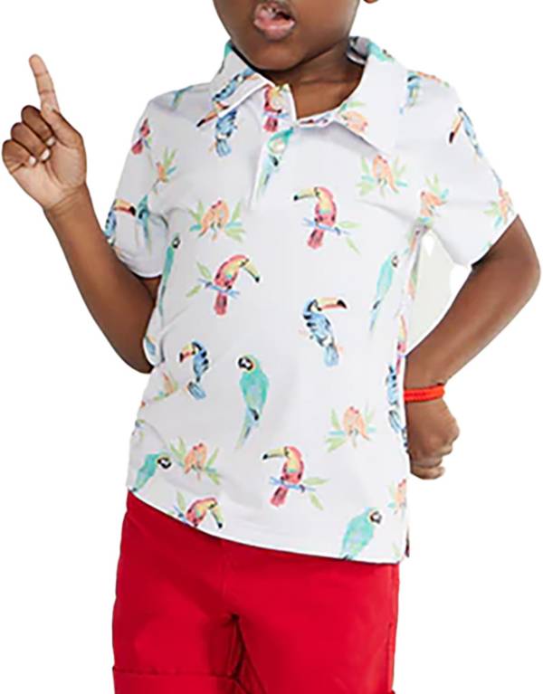 Chubbies The Dark Flamingo Polo