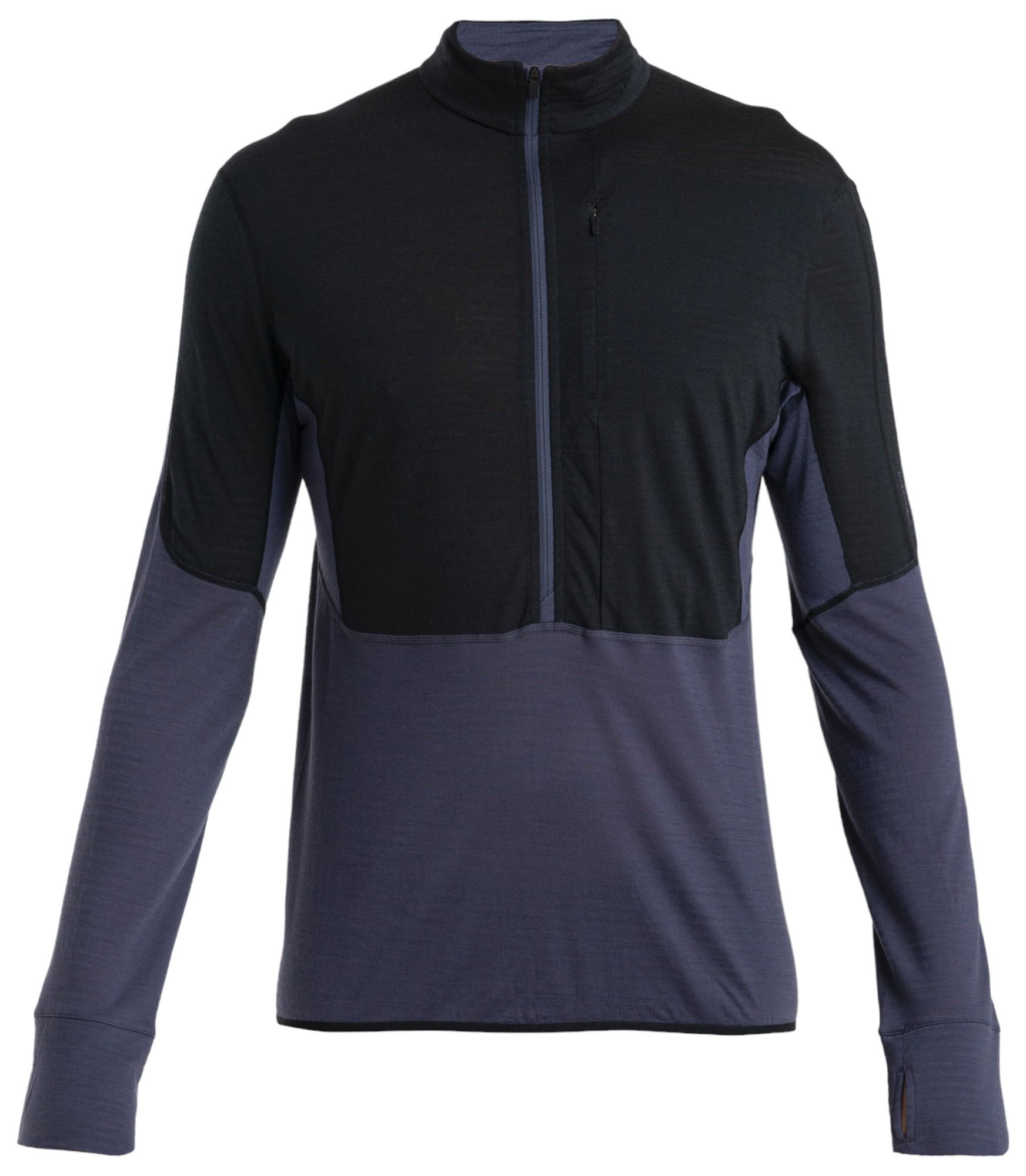 icebreaker Men's Merino Blend 200 Realfleece Descender 1/2 Zip Long Sleeve Top product image
