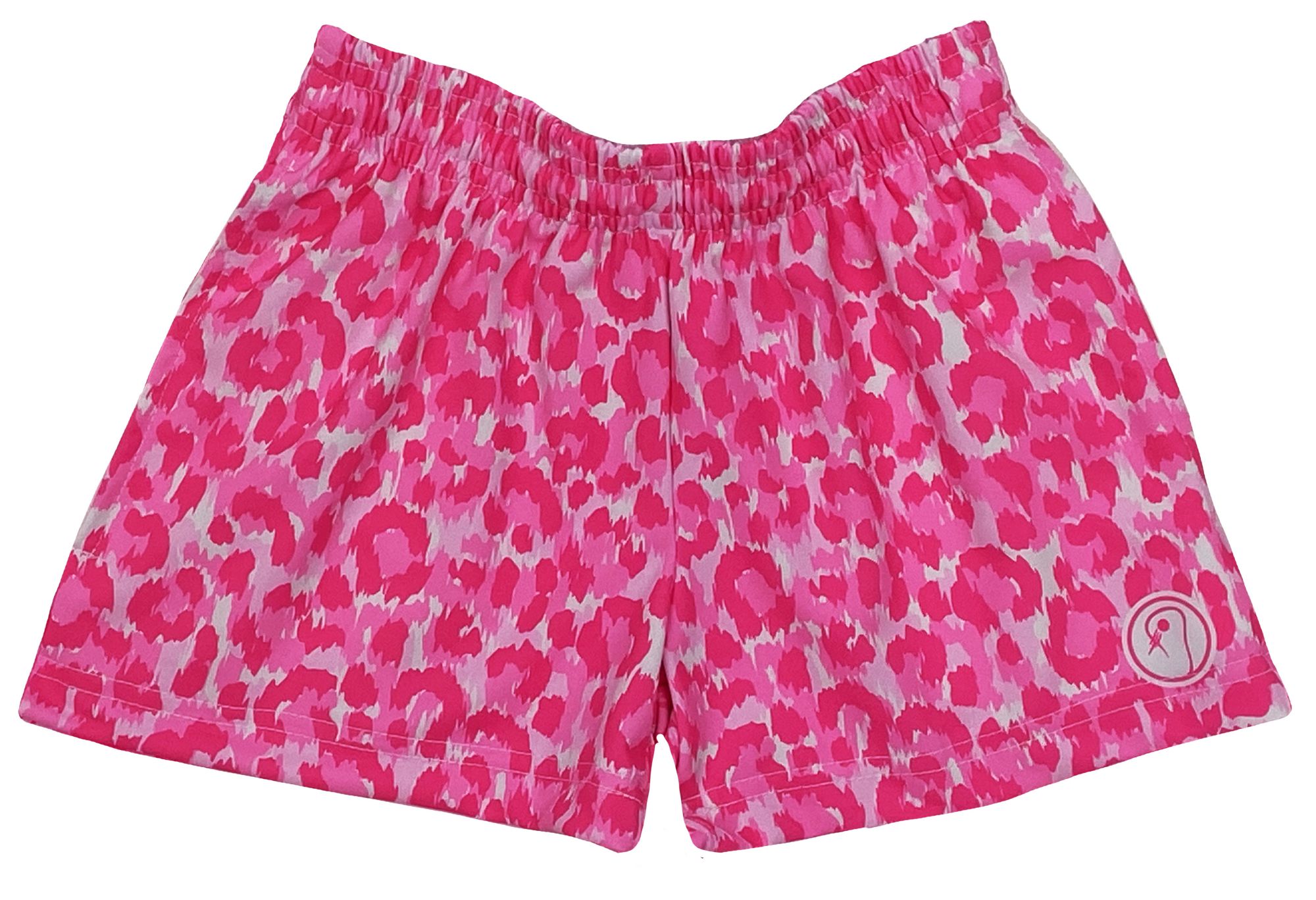 LAX SO HARD Girls' Leopard Performance Lacrosse Shorts product image