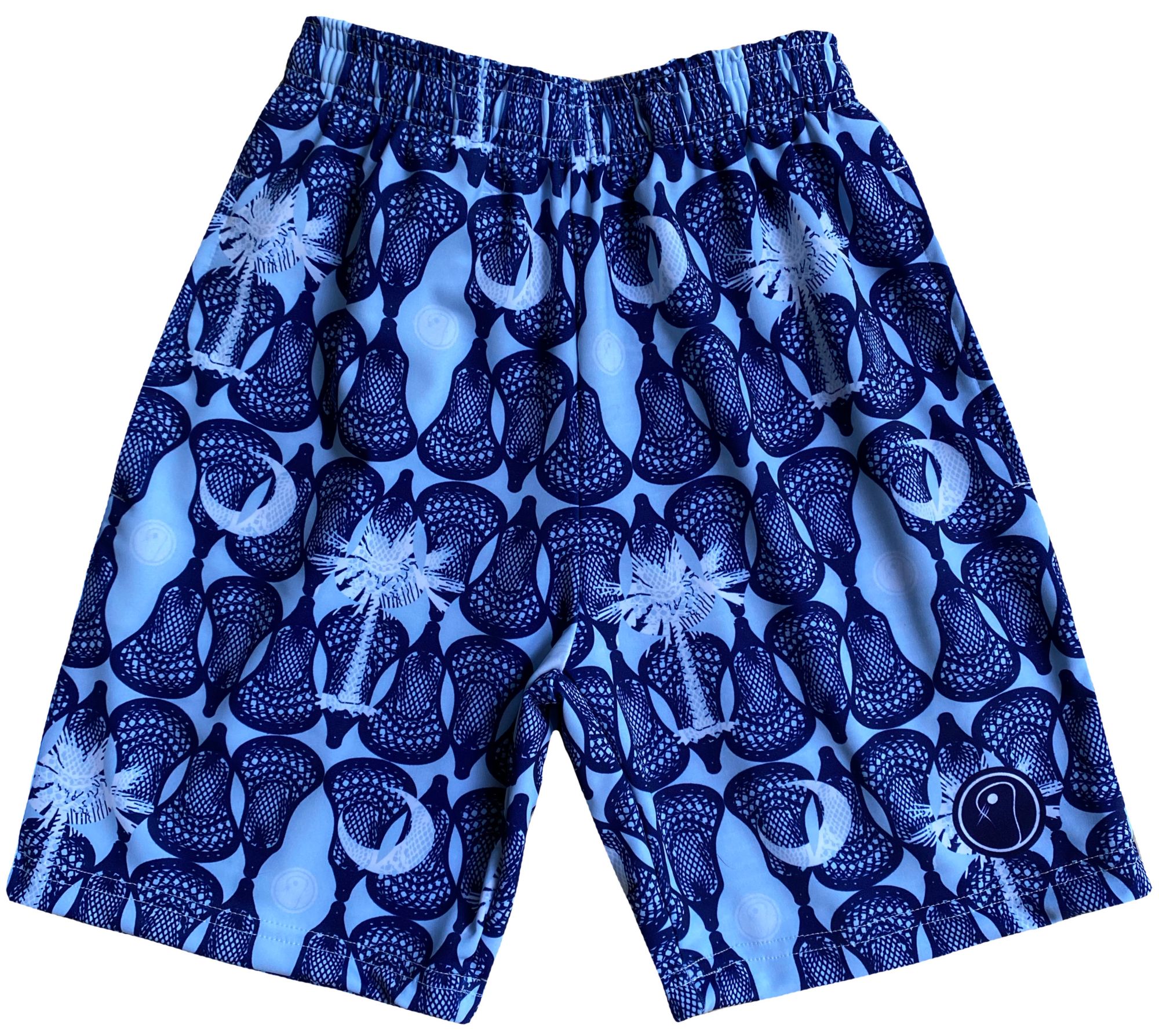 LAX SO HARD Adult Carolina Flag Performance Lacrosse Shorts product image