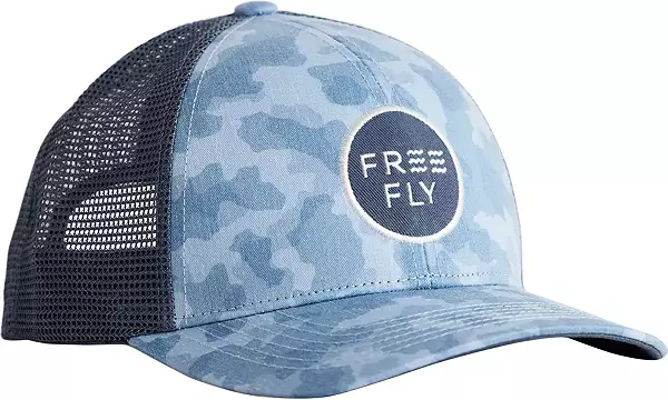 Free Fly Camo Trucker Hat