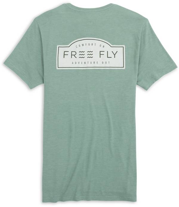 Free Fly Men's Arched Badge T-Shirt product image