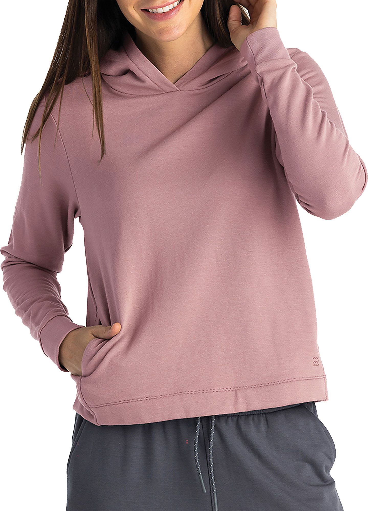 Free Fly Women's Bamboo Lightweight Fleece Cropped Hoodie product image