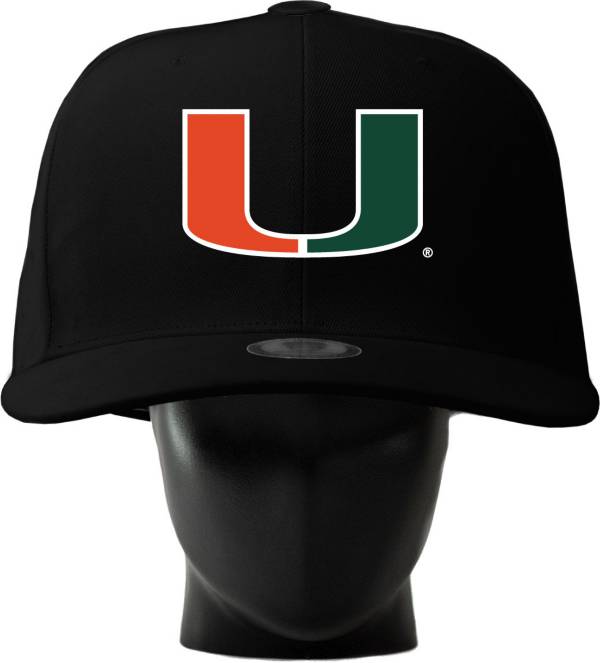 Black miami cheap hurricanes hat