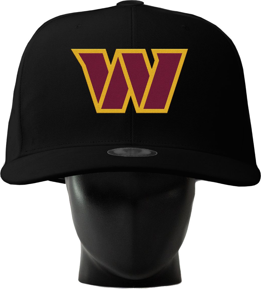 Noggin Boss Washington Commanders Black Oversized Hat