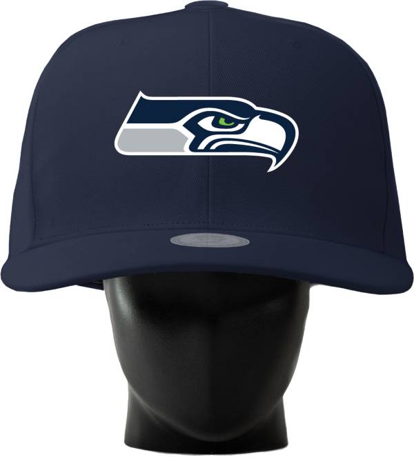 Seattle Seahawks THROWBACK SUPER-SHOT STRAPBACK Royal-Green Hat b