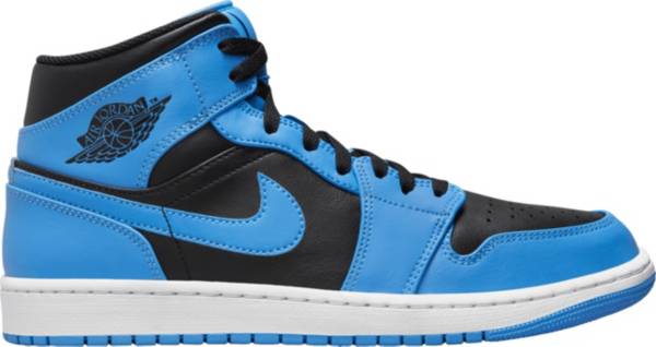 Air Jordan 1 Mid 'University Blue' Shoes | Dick's Sporting Goods