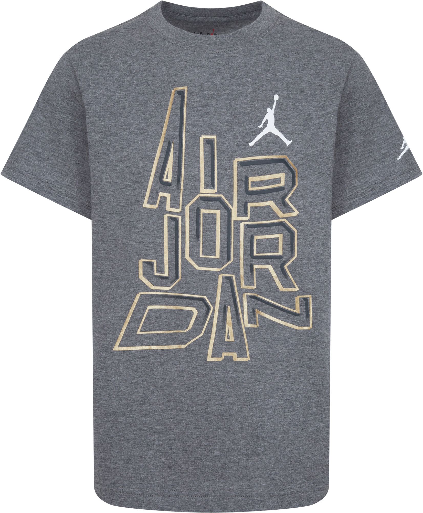 gold jordan t shirt
